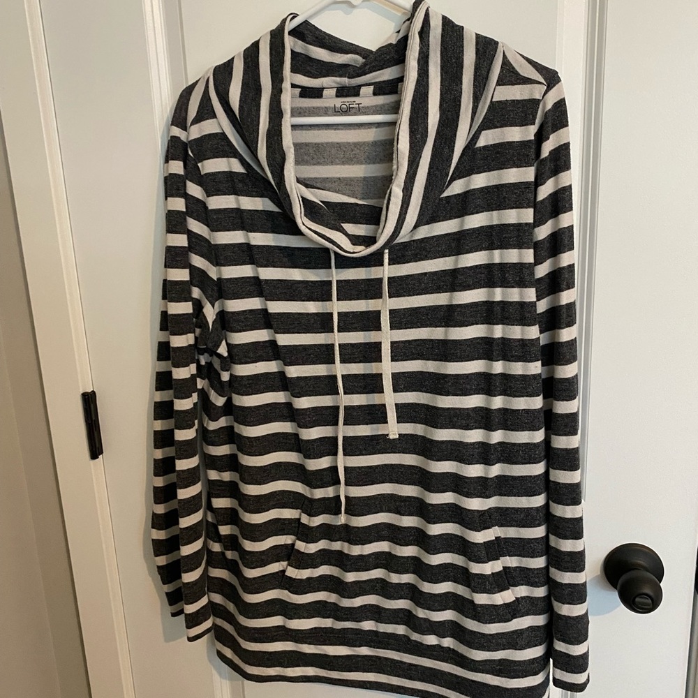Loft Funnel Neck Sweatshirt